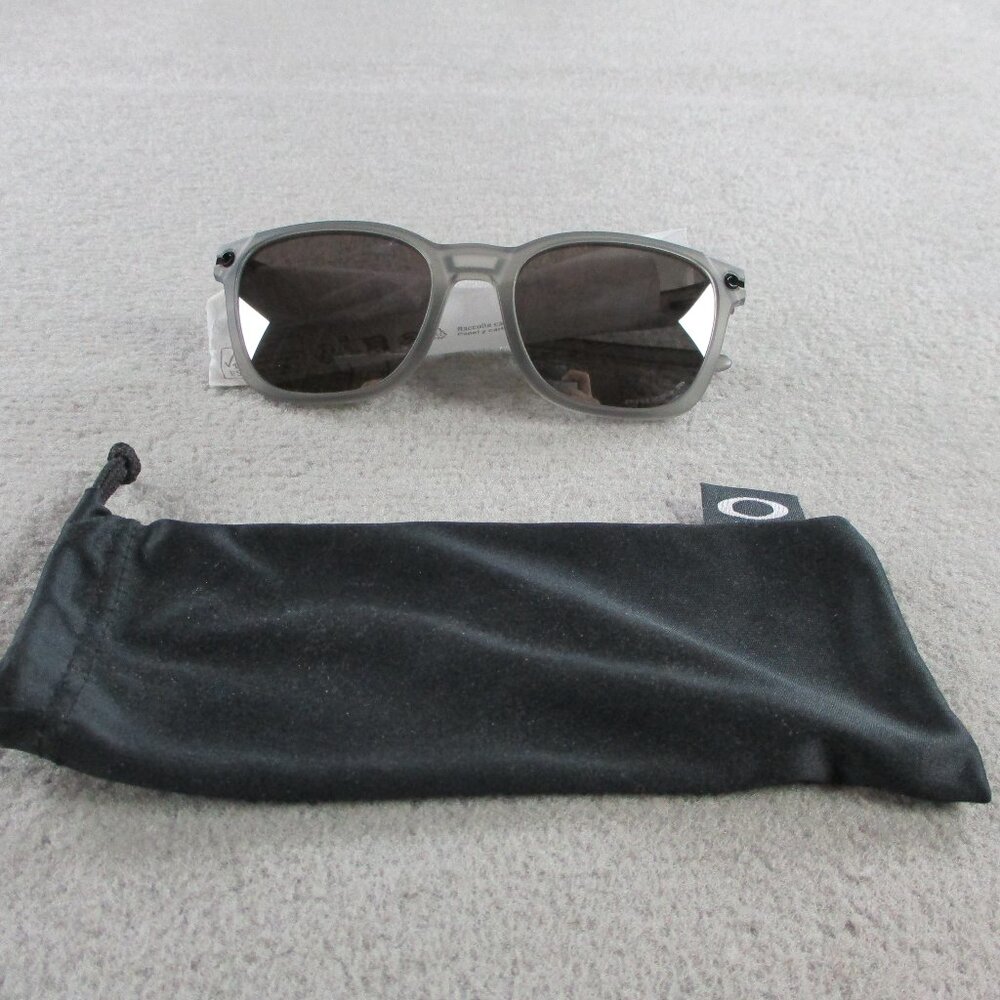 Oakley Ojector Prizm Sunglasses Gray OO9018 With Slip Case Mens Designer New